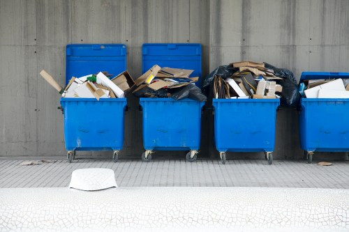 Enclosed and lockable skip for secure waste management in Forest Hill